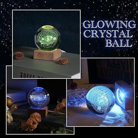 3D Crystal Lamp Ball Décor
