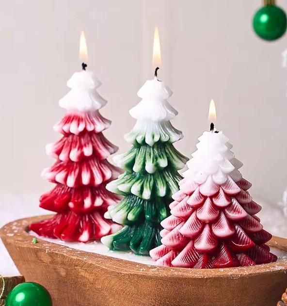 Scented Christmas Tree Candle
