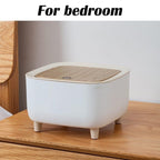 Classy Desktop Push Button Trash Bin