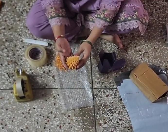 Scented Christmas Tree Candle