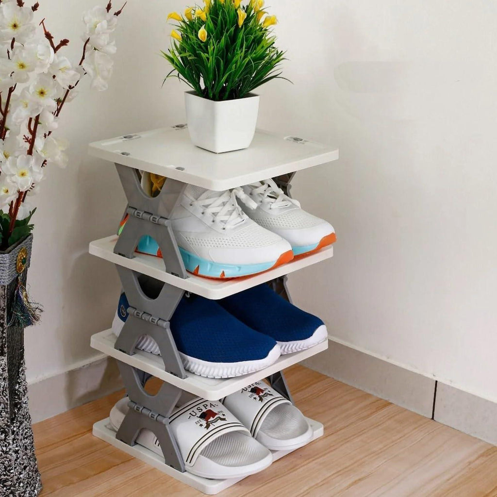Foldable Space Saving Shoes Rack

